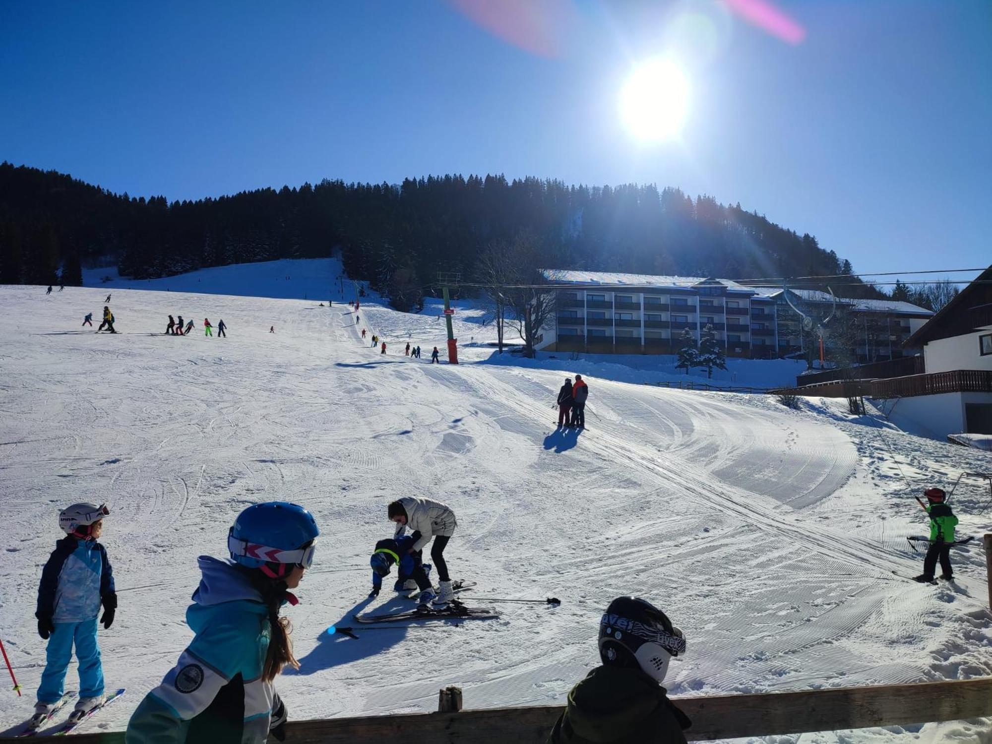 Sonnen-Juwel - Hallenbad-Sauna-2 Getrennte Schlafbereiche-Direkt An Der Skipiste Missen-Wilhams Exterior foto